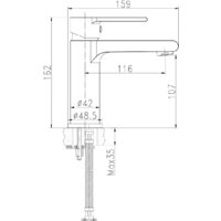 Смеситель Cersanit Brasko А63020 - Превью изображения №3 — Интернет-магазин ПроЗаказ