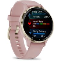 Умные часы Garmin Venu 3S (розовый, с силиконовым ремешком) - Превью изображения №6 — Интернет-магазин ПроЗаказ