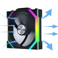 Комплект вентиляторов для корпуса с контроллером Lian Li Uni Fan SL 120 Wireless G99.12SL1W3B.00 - Превью изображения №5 — Интернет-магазин ПроЗаказ