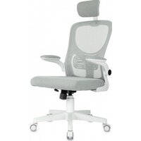 Офисное кресло Бюрократ MC-W101-H (светло-серый, TW-02 TW-20 сетка/ткань) - Превью изображения №3 — Интернет-магазин ПроЗаказ