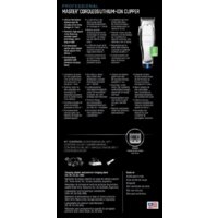 Машинка для стрижки волос Andis Master Cordless Lithium-Ion Clipper 12665 - Превью изображения №6 — Интернет-магазин ПроЗаказ