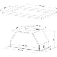 Кухонная вытяжка KUPPERSBERG Intro 70 White - Превью изображения №7 — Интернет-магазин ПроЗаказ