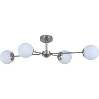 Люстра средней высоты Escada 150008/4R ES0000068 (Satin Nickel) - Превью изображения №2 — Интернет-магазин ПроЗаказ