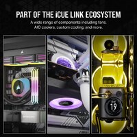 Вентилятор для корпуса Corsair iCUE LINK QX120 RGB CO-9051001-WW - Превью изображения №7 — Интернет-магазин ПроЗаказ