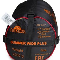 Спальный мешок AlexikA Summer Wide Plus 230 (левая молния, оливковый) - Превью изображения №5 — Интернет-магазин ПроЗаказ