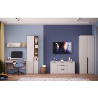 Шкаф-пенал Аквилон Чарли №5.2 левый (кашемир/авелано) - Превью изображения №14 — Интернет-магазин ПроЗаказ