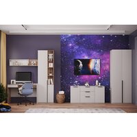 Шкаф-пенал Аквилон Чарли №5.2 левый (кашемир/авелано) - Превью изображения №13 — Интернет-магазин ПроЗаказ