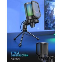 Проводной микрофон FIFINE A6V (черный) - Превью изображения №3 — Интернет-магазин ПроЗаказ