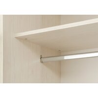 Шкаф-купе Рэйгрупп Bromo BBB 03 РГ-10.03 B 160 BBB 160x220.5 (дуб бордо лайт/белый) - Превью изображения №13 — Интернет-магазин ПроЗаказ