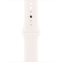 Умные часы Apple Watch Series 11 42 мм (алюминиевый корпус, розовое золото/легкие румяна, спортивный силиконовый ремешок S/M) - Превью изображения №3 — Интернет-магазин ПроЗаказ