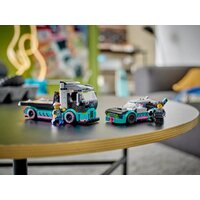 Конструктор LEGO City 60406 Гоночный автомобиль и грузовик-автовоз - Превью изображения №11 — Интернет-магазин ПроЗаказ