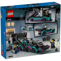 Конструктор LEGO City 60406 Гоночный автомобиль и грузовик-автовоз - Превью изображения №12 — Интернет-магазин ПроЗаказ