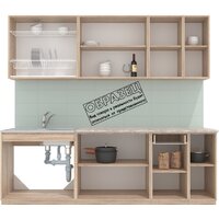 Готовая кухня Интерлиния Мила 23 (белый платинум/белый платинум глянец/дуб бунратти) - Превью изображения №6 — Интернет-магазин ПроЗаказ