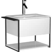  Lauter Тумба под умывальник Lea 60 + Alton 61 (белый глянец) - Превью изображения №7 — Интернет-магазин ПроЗаказ