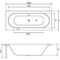 Ванна Lauter Ava 160х75 21208060 - Превью изображения №28 — Интернет-магазин ПроЗаказ