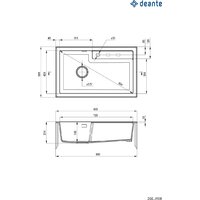 Кухонная мойка Deante ZQE_S10B - Превью изображения №2 — Интернет-магазин ПроЗаказ