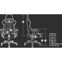 Игровое (геймерское) кресло Fury Avenger XL NFF-1712 - Превью изображения №18 — Интернет-магазин ПроЗаказ