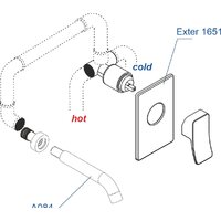 Комплект смесителей Wasserkraft A16573 - Превью изображения №2 — Интернет-магазин ПроЗаказ