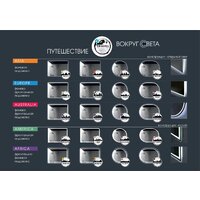  Алмаз-Люкс Зеркало Hanoi Black 10080d2-6 (с подсветкой) - Превью изображения №9 — Интернет-магазин ПроЗаказ