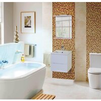  Onika Тумба Айленд 50.13 под умывальник Como 50 (белый) - Превью изображения №3 — Интернет-магазин ПроЗаказ