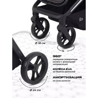 Коляска прогулочная «книга» MOWbaby Finch MB105 (бежевый) - Превью изображения №15 — Интернет-магазин ПроЗаказ