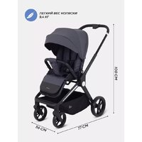 Коляска прогулочная «книга» MOWbaby Finch MB105 (бежевый) - Превью изображения №5 — Интернет-магазин ПроЗаказ