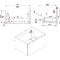  ЗОВ Тумба под умывальник Кито K60LW0MFWPM-OL60 - Превью изображения №7 — Интернет-магазин ПроЗаказ
