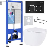 Roxen Antares One Rimless 6 в 1 StounFix Dual Fresh 543169 (кнопка: черный матовый)