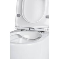 Унитаз подвесной Roxen Antares One Rimless 6 в 1 StounFix Dual Fresh 543169 (кнопка: черный матовый) - Превью изображения №8 — Интернет-магазин ПроЗаказ