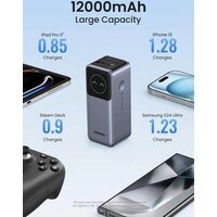 Внешний аккумулятор Ugreen PB724 12000mAh (серый) - Превью изображения №4 — Интернет-магазин ПроЗаказ