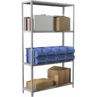 Стеллаж Brabix Ms Plus-185/50-4 291106 - Превью изображения №3 — Интернет-магазин ПроЗаказ
