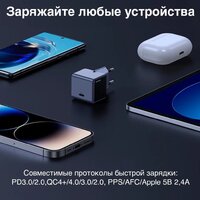 Сетевое зарядное Ugreen X503 35041 (серый) - Превью изображения №5 — Интернет-магазин ПроЗаказ