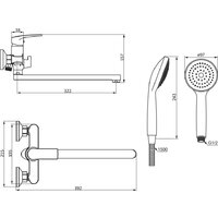 Смеситель Damixa Eclipse 2.0 489500000 - Превью изображения №4 — Интернет-магазин ПроЗаказ