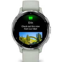 Умные часы Garmin Venu 3S (шалфей, с силиконовым ремешком) - Превью изображения №8 — Интернет-магазин ПроЗаказ