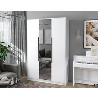 Шкаф-купе Интерлиния Концепт КТ-Ш3з (белый платинум/белый платинум) - Превью изображения №4 — Интернет-магазин ПроЗаказ