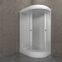 Душевая кабина Triton Коралл-Лайт 120x80 А (левосторонняя) - Превью изображения №3 — Интернет-магазин ПроЗаказ