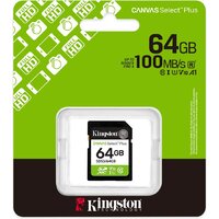 Карта памяти Kingston Canvas Select Plus SDXC 64GB SDS3/64GB - Превью изображения №3 — Интернет-магазин ПроЗаказ