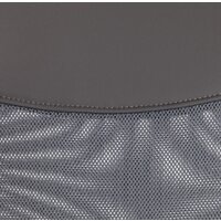 Офисное кресло TetChair Practic флок/кожзам (серый) - Превью изображения №10 — Интернет-магазин ПроЗаказ