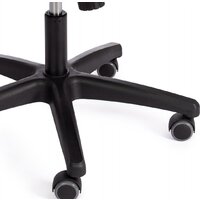 Офисное кресло TetChair Practic флок/кожзам (серый) - Превью изображения №12 — Интернет-магазин ПроЗаказ