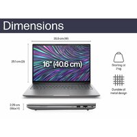 Рабочая станция HP ZBook Power 16 G11 A8WM2PT - Превью изображения №7 — Интернет-магазин ПроЗаказ