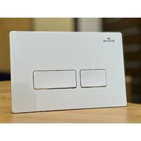 Унитаз подвесной Roxen Boro в комплекте с инсталляцией StounFix Dual Fresh 6 в 1 577353 (кнопка: белый глянец) - Превью изображения №9 — Интернет-магазин ПроЗаказ