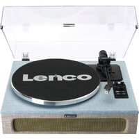 Виниловый проигрыватель Lenco LS-440 (серый/голубой) - Превью изображения №1 — Интернет-магазин ПроЗаказ