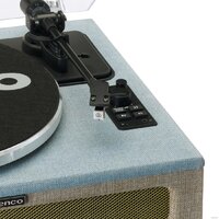 Виниловый проигрыватель Lenco LS-440 (серый/голубой) - Превью изображения №9 — Интернет-магазин ПроЗаказ