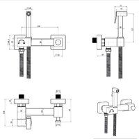 Унитаз напольный Lauter Vortex 2110022VF + гигиенический душ Glow 21LT0222BM - Превью изображения №30 — Интернет-магазин ПроЗаказ
