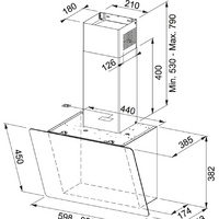 Кухонная вытяжка Franke Smart Vertical 2.0 FPJ 915 V BK/DG 330.0573.295 - Превью изображения №3 — Интернет-магазин ПроЗаказ
