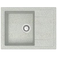 Кухонная мойка Berge BR-5850 + смеситель AM.PM Like F8007133 (серый) - Превью изображения №2 — Интернет-магазин ПроЗаказ