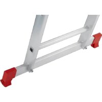 Лестница-стремянка Новая высота NV 123 алюминиевая трёхсекционная 3x10 ступеней - Превью изображения №4 — Интернет-магазин ПроЗаказ