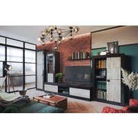 Тумба КМК Мебель 2Я Лондон 0467.1 (дуб кентерберри-сосна натуральная) - Превью изображения №2 — Интернет-магазин ПроЗаказ