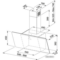Кухонная вытяжка Franke FPJ 915 V BK A [110.0361.902] - Превью изображения №2 — Интернет-магазин ПроЗаказ