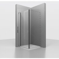 Душевая стенка RGW Z-050-2 352205200-11 100 (хром/прозрачное стекло) - Превью изображения №1 — Интернет-магазин ПроЗаказ